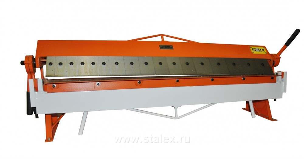 Фото 20 - Станок листогибочный ручной сегментный  STALEX W1.5x1260A.
