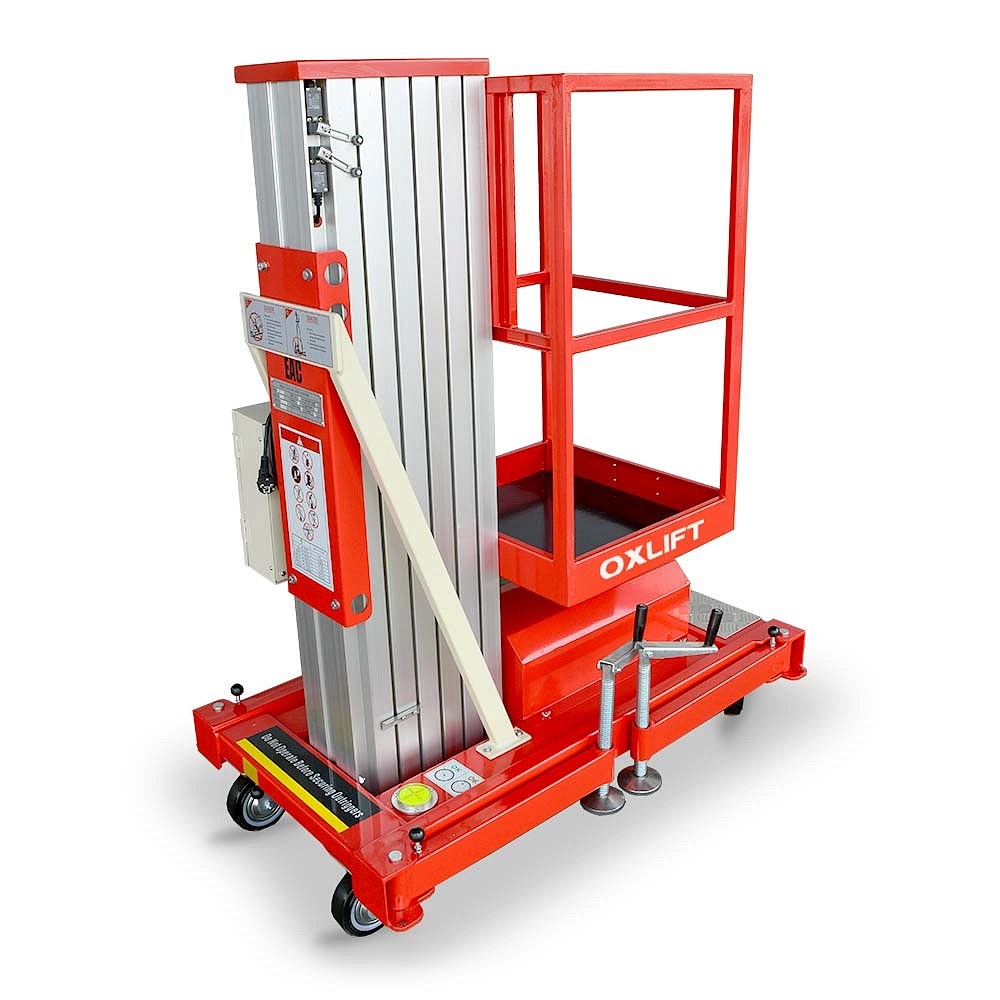 Фото 33 - Телескопический Одномачтовый Подъемник ZX-1-060 OXLIFT 6 м 125 кг.