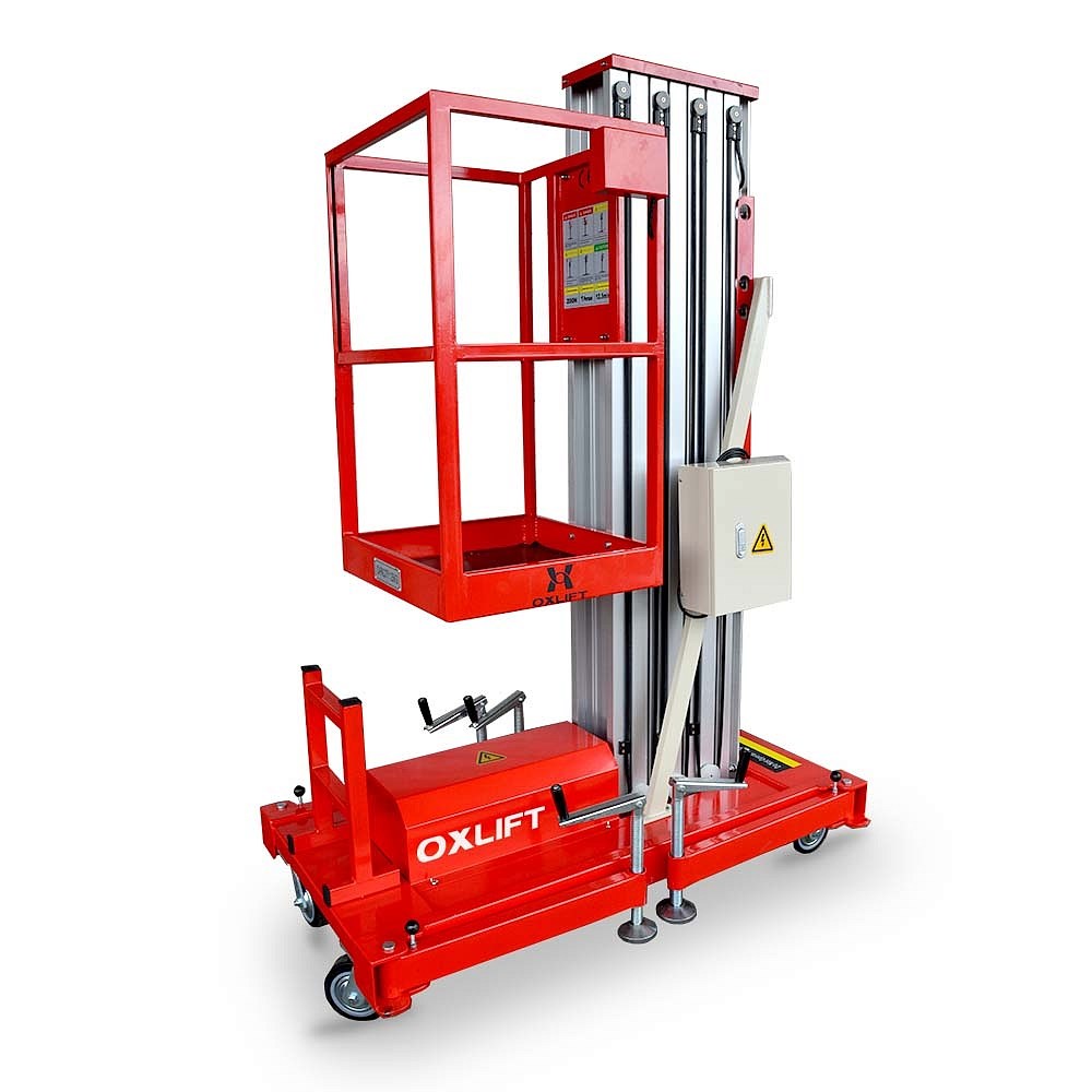 Фото 51 - Телескопический Одномачтовый Подъемник ZX-1-080 OXLIFT 8 м 125 кг.