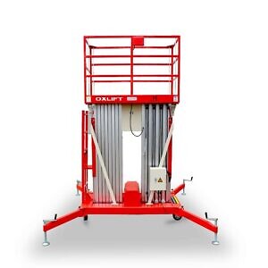 Фото 13 - Телескопический Двухмачтовый Подъемник ZX-2-090 OXLIFT 9 м 200 кг.