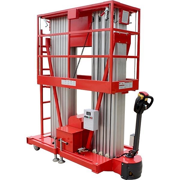 Фото 80 - Самоходный Телескопический Двухмачтовый Подъемник ZXE-2-120 OXLIFT 12 м 200 кг.