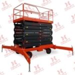 Фото 23 - Ножничный подъемник с электроподъемом и аккумулятором QX-030-130 DC/AC OXLIFT 300 кг 13 м.
