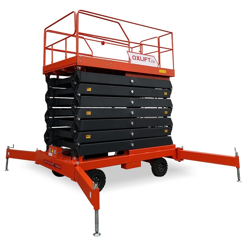 Фото 78 - Ножничный подъемник QX-030-130 OXLIFT 300 кг 13 м.