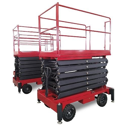 Фото 14 - Ножничный Подъемник QX-030-110 OXLIFT 300 кг 11 м.