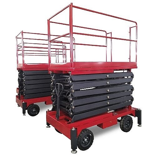 Фото 43 - Ножничный Подъемник QX-050-090 OXLIFT 500 кг 9 м.