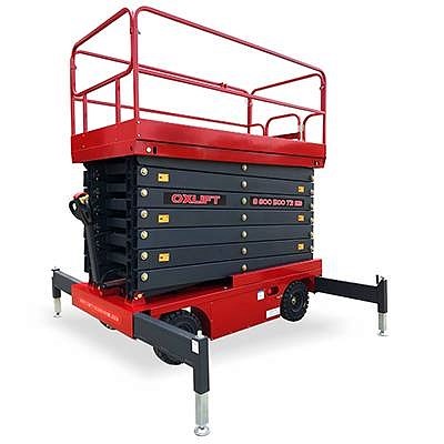 Фото 23 - Самоходный Ножничный Подъемник QZ-030-060 OXLIFT 300 кг 6 м.
