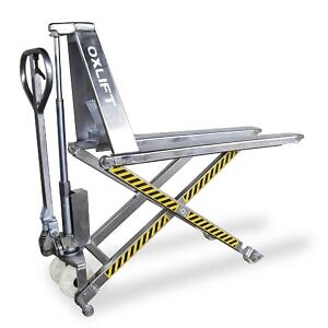 Фото 11 - Ножничная тележка из Нержавеющей Стали OXH-10Steel OXLIFT.