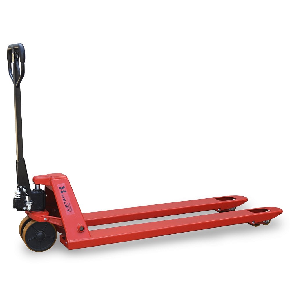 Фото 9 - Длинная тележка OX 25-L2000 OXLIFT 2 м 2500 кг.