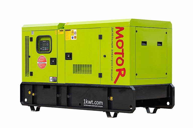 Фото 3 - АД25-Т400 дизельный генератор Motor 25 кВт В кожухе на двигателе RICARDO / K4100D.