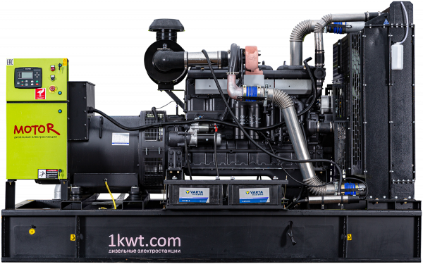 Фото 78 - АД350-T400 дизельный генератор Motor 350 кВт Открытая на двигателе WOLING / WLG450.