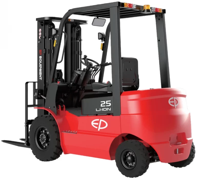 Фото 1 - Погрузчик вилочный электрический EP Equipment EFX252 (LI-ION, 2W300, PT, F-1070, четырехопорный).